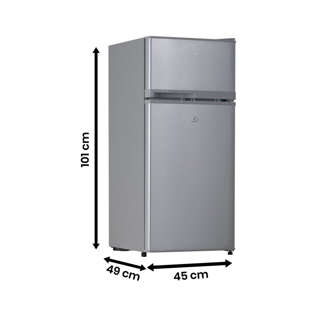 Cool Life 100 Litre Çift kapaklı Silver 12 / 24 Volt Buzdolabı