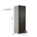 KAiZER Germany 240 Litre Buzdolabı ALTTAN BUZLUK -SİYAH 12 volt / 24 volt