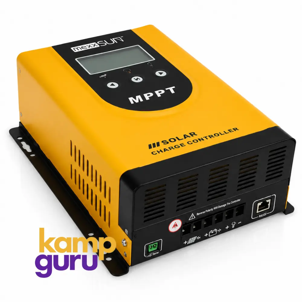 MexxSun 100 Amper MPPT şarj kontrol cihazı. 250 Volt. 12 - 24 - 48 volt Otomatik