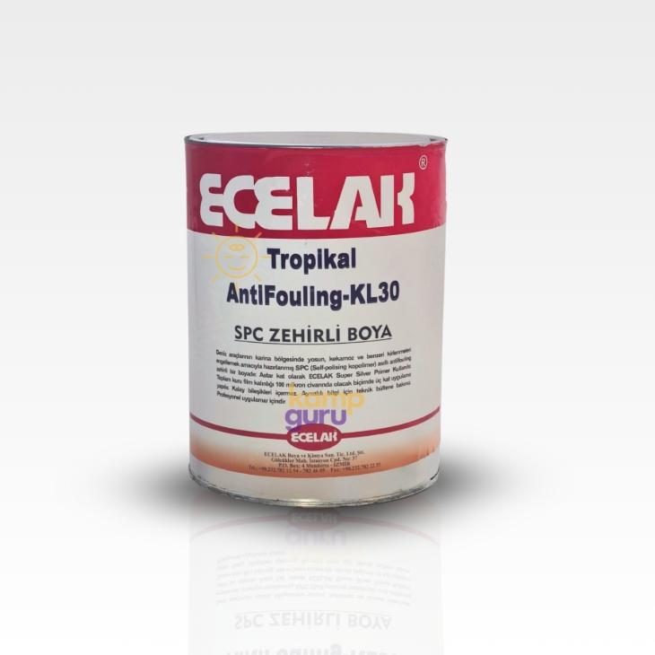 Ecelak Tropikal Zehirli Tekne Boyası ( Antifouling ) 3 Kg.Uzun Ömürlü