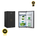 [KG-EVA-90-BLACK] Evacool EVA M 90 12/24 Volt Buzdolabı Siyah / Gümüş (Siyah)